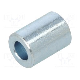10 pcs x DREMEC - 326/3,2X08 - Spacer sleeve, 8mm, cylindrical, steel, zinc, Out.diam: 6mm