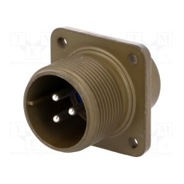 1 pcs x AMPHENOL - 97-3102A-16-10P - Connector: circular, size 16, 97, aluminium alloy, olive, socket