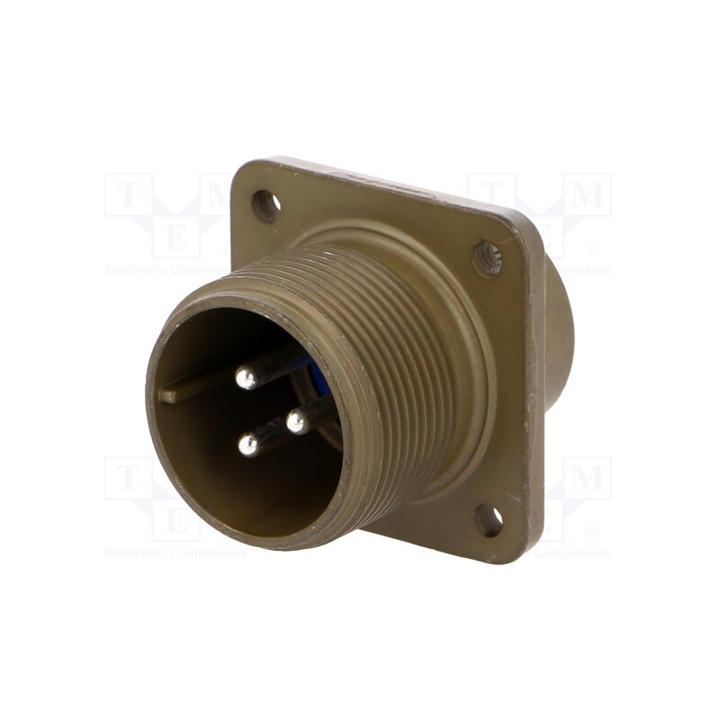 1 pcs x AMPHENOL - 97-3102A-16-10P - Connector: circular, size 16, 97, aluminium alloy, olive, socket