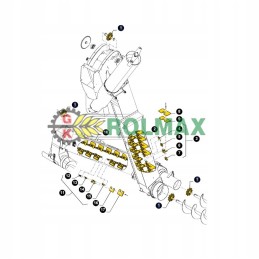 35 Z9 New Holland TC 87724884 Clockwise Sprocket