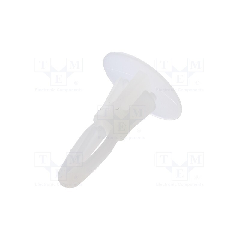 10 pcs x DREMEC - 8G820V40889 - Assembly stud, polyamide, L: 6.4mm, latch/latch, Ø2: 5.4mm, Ø1: 4mm