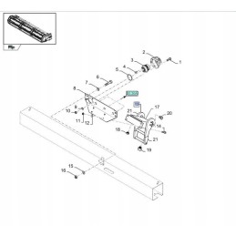 New Holland 84435008 cnh header quick coupler