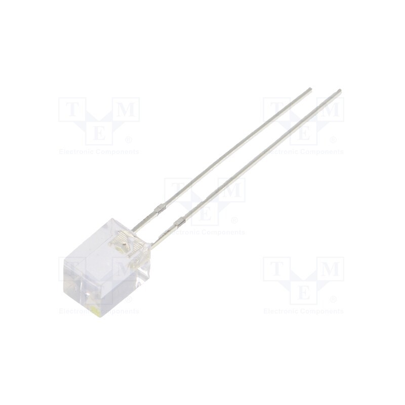 1 pcs x OPTOSUPPLY - OSW5DK7NE1B - LED, rectangular, 5x5x7mm, white cold, 1560÷1800mcd, 140°, 20mA