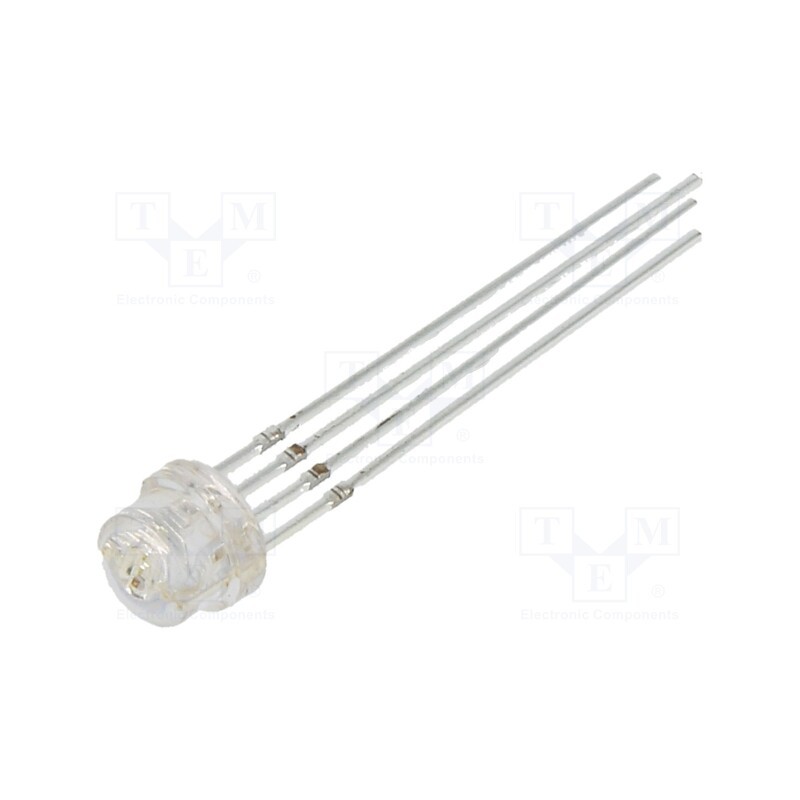1 pcs x OPTOSUPPLY - OSTAPA56A1A - LED, 4.8mm, RGB, 100°, Front: convex, 1.8÷2.6/2.9÷3.6V, -30÷85°C