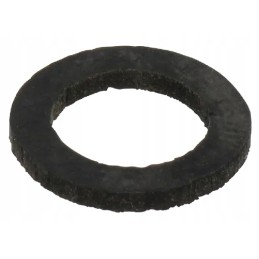 The rubber ring of the lever pin engages the clutch tooth