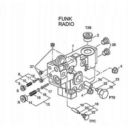 Parker P70CF Radio Gen2 output cover