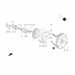 Claas 2124287 Gates V-belt