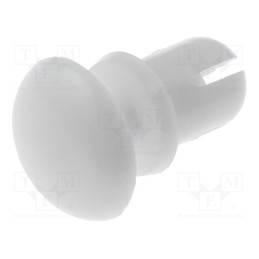 10 pcs x ESSENTRA - SR-3065W - Rivet, polyamide, 4÷5mm, white, Mounting: dismountable,push-in