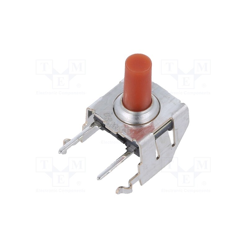 1 pcs x C&K - KSL0V331 LFTR - Microswitch TACT, SPST-NO, Pos: 2, 0.01A/32VDC, THT, 1.3N, 9.9mm