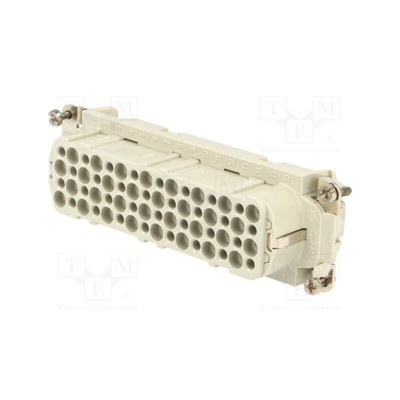 1 pcs x LAPP - 11273000 - Connector: HDC, contact insert, female, EPIC H-D, PIN: 64, 64+PE