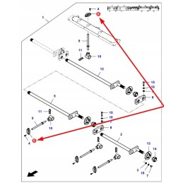 86632613 02 header auger finger guide