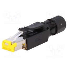 1 pcs x HARTING - 9451511560 - Plug, RJ45, PIN: 8, Cat: 6, shielded, Layout: 8p8c, Øcable: 4.5÷9mm