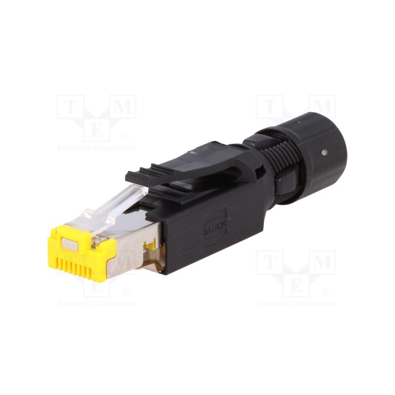 1 pcs x HARTING - 9451511560 - Plug, RJ45, PIN: 8, Cat: 6, shielded, Layout: 8p8c, Øcable: 4.5÷9mm