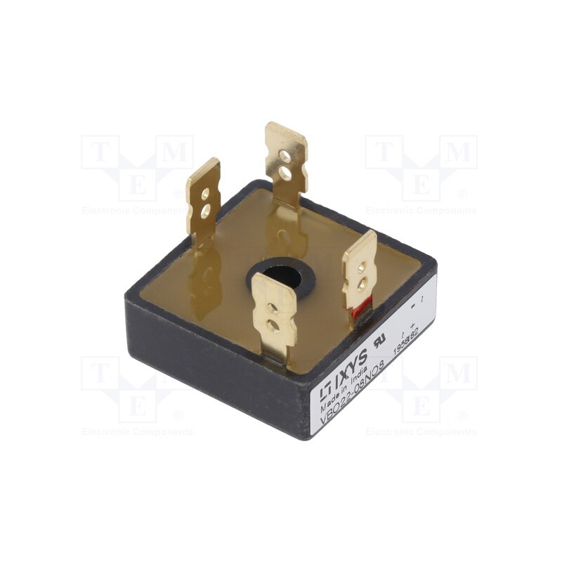 1 pcs x IXYS - VBO22-08NO8 - Bridge rectifier: single-phase, Urmax: 800V, If: 14A, Ifsm: 380A
