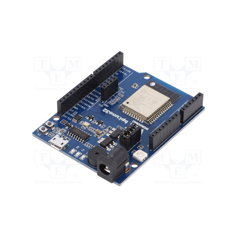 1 pcs x SINOVOIP - BPI-UNO32 - Dev.kit: evaluation, DAC,GPIO,I2C,SPI,UART,USB 2.0, pin strips