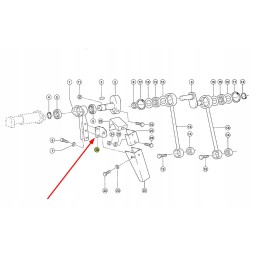 616607 0 roller connector, drum fingers