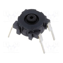 1 pcs x KNITTER-SWITCH - TMP 1 - Microswitch TACT, SPST-NC, Pos: 2, 0.02A/24VDC, PCB,THT, none, 4.5N