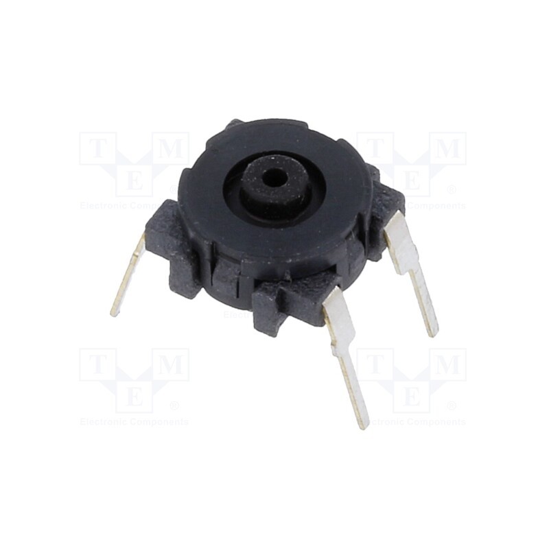 1 pcs x KNITTER-SWITCH - TMP 1 - Microswitch TACT, SPST-NC, Pos: 2, 0.02A/24VDC, PCB,THT, none, 4.5N