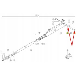 236956 0 cutterbar cylinder washer