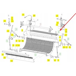 100033727 threshing floor comb