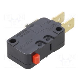 1 pcs x OMRON OCB - D3V16G1C5 - Microswitch SNAP ACTION, 16A/250VAC, without lever, SPDT, Pos: 2