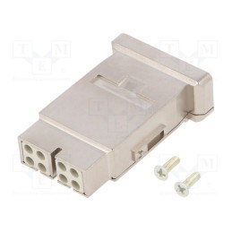 1 pcs x AMPHENOL - C14610B00890515 - Connector: HDC, module,contact insert, female, C146,MegaBit