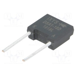 1 pcs x IXYS - DSA1-18D - Diode: rectifying, THT, 1.8kV, 2.3A, , Ifsm: 110A, FP-Case