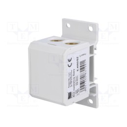 1 pcs x PAWBOL - E.4092/SZ - Splice terminal: distribution block, 6÷70mm2, ways: 1, grey, TS35