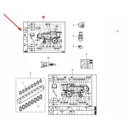 7111149m1 sticker right, lubrication points