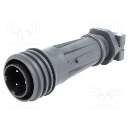 1 pcs x BULGIN - EXP-A921/03/P - Connector: circular, plug, male, PIN: 3, EXPlora, Contacts: brass