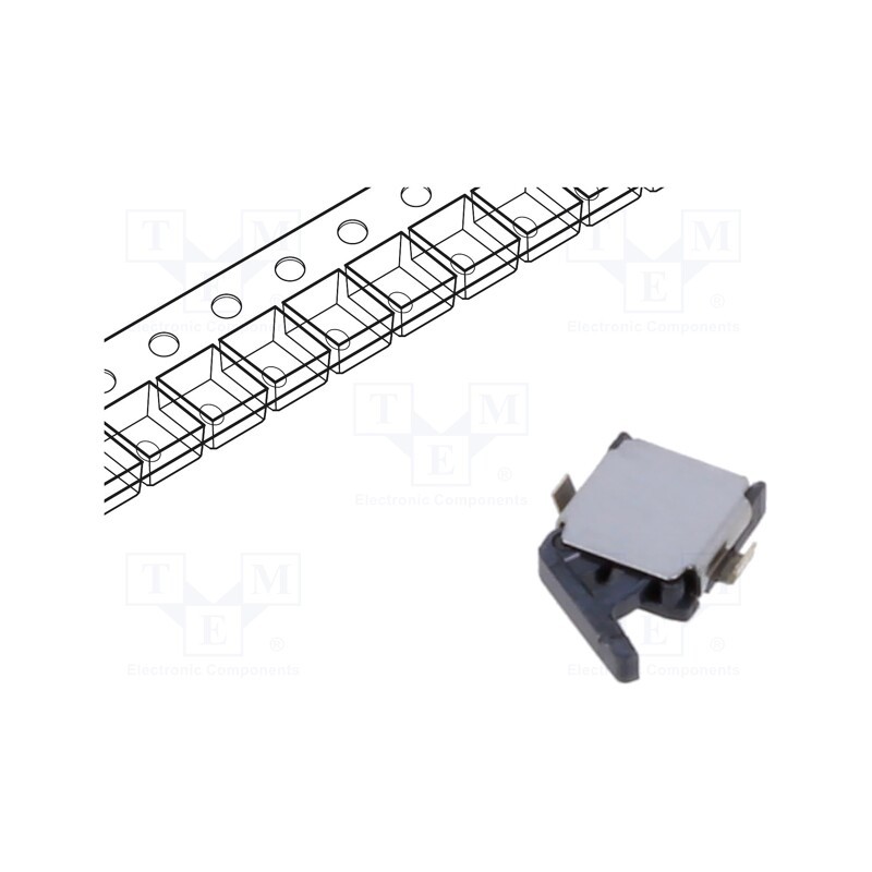 1 pcs x OMRON OCB - D3SHA0L - Switch: detecting, Pos: 2, SPST-NO, Leads: for PCB, 300mN, D3SH