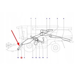 6247946m1 composite V-belt 6spb x 2660 la