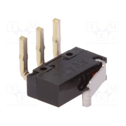 1 pcs x PANASONIC - AV464461 - Microswitch SNAP ACTION, 0.1A/30VDC, SPDT, Rcont max: 200mΩ, IP40