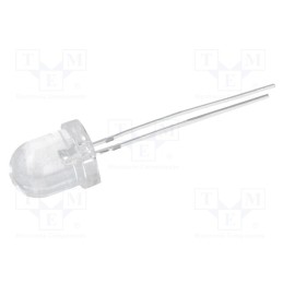 1 pcs x OPTOSUPPLY - OS5RPM8131A - LED, 8mm, red, 10000÷13000mcd, 30°, Front: convex, 1.8÷2.6V