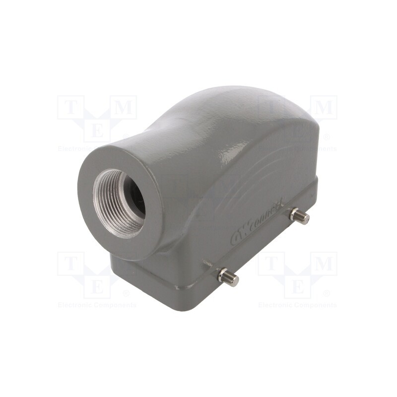 1 pcs x MOLEX - 93601-2819 - Enclosure: for HDC connectors, size 16B, for cable, angled, metal