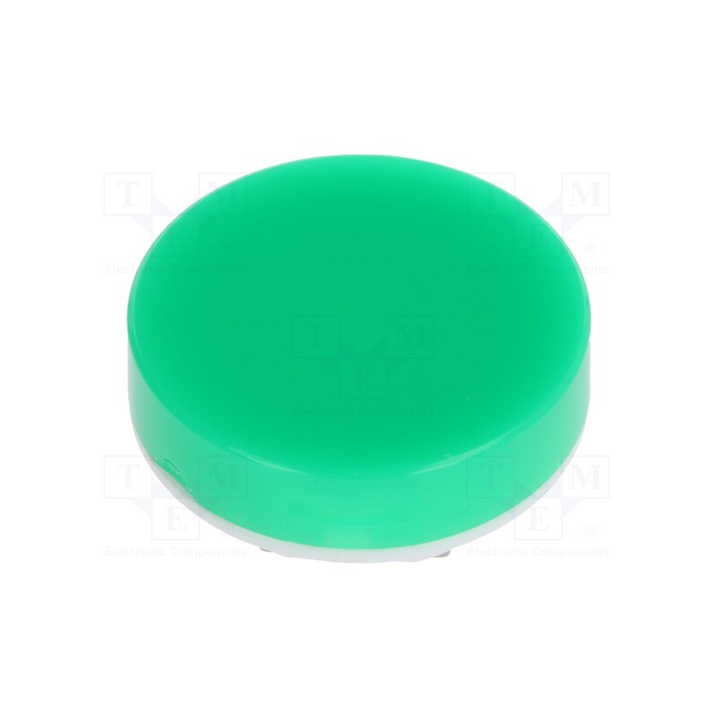 1 pcs x NKK SWITCHES - AT4054FJ - Cap, LB series, Ø19x9mm, green-white