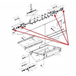 D49090200 sealing insert for forage harvester drum
