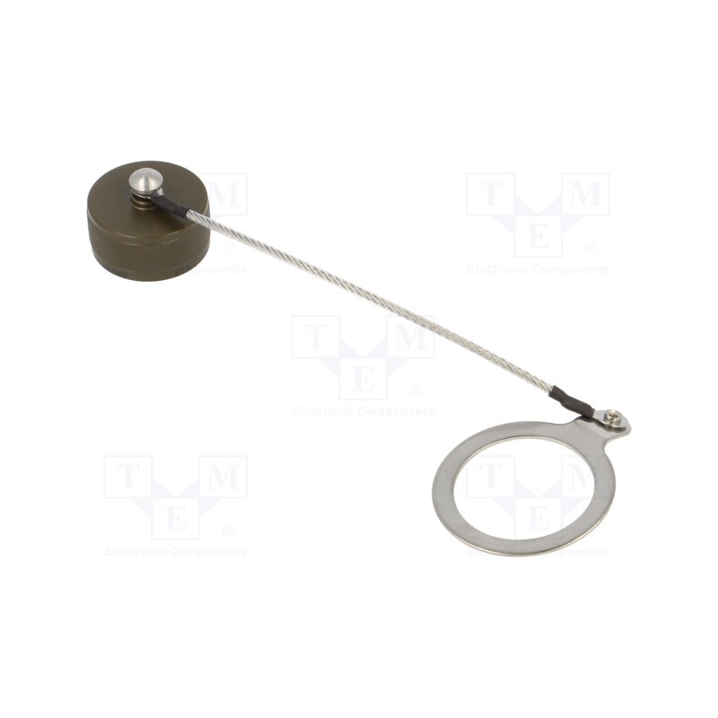 1 pcs x AMPHENOL AIR - D38999/33W15N - Accessories: protection cover, size 15, olive, aluminium alloy