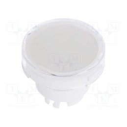 1 pcs x NKK SWITCHES - AT3015JB - Cap, YB series, 21x15x12.2mm, white, YB
