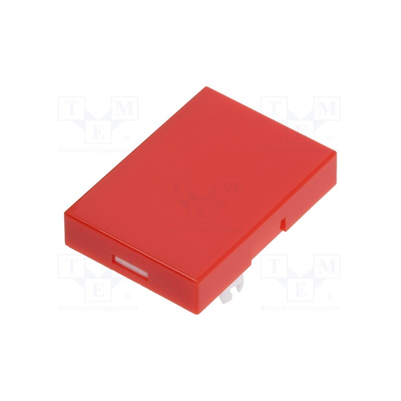 1 pcs x NKK SWITCHES - AT3003CB - Cap, YB series, 21x15x12.2mm, red-white, YB