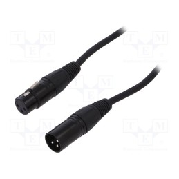 1 pcs x CLIFF - FC619110 - Male-female, PIN: 3, Cable: XLR-XLR, 10m