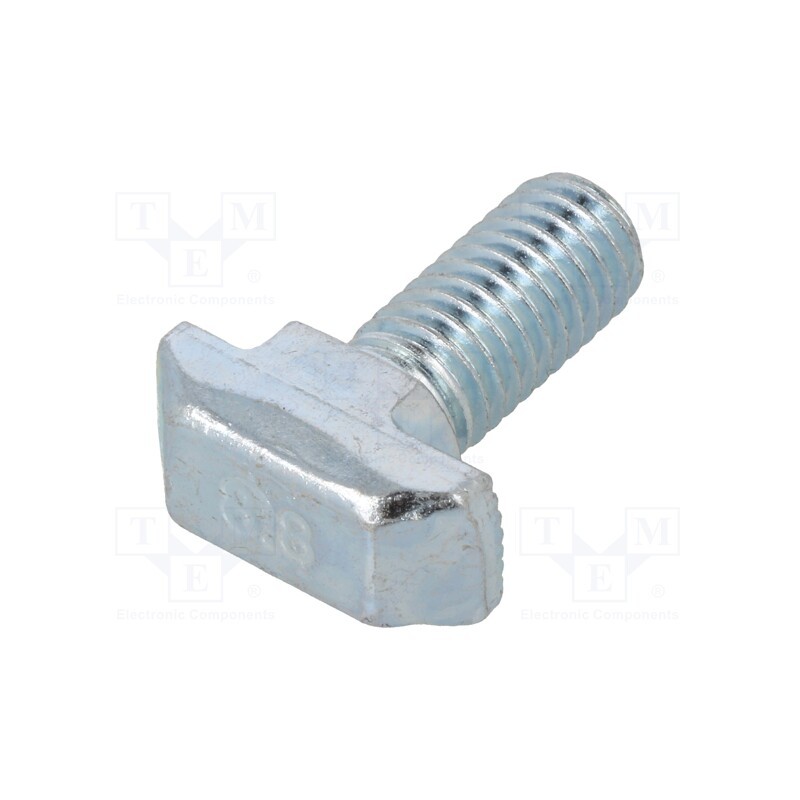 10 pcs x FATH - 096HK1030M0820 - Screw, for profiles, Width of the groove: 10mm, L: 20mm, steel