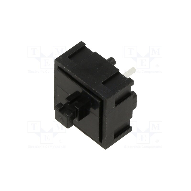 1 pcs x E-SWITCH - 320.02E11BLK - Microswitch TACT, SPST-NO, Pos: 2, 0.025A/50VDC, THT, 1.18N, 11.4mm
