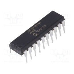 1 pcs x MICROCHIP TECHNOLOGY - PIC16F18346-I/P - IC: PIC microcontroller, 28kB, 32MHz, 2.3÷5.5VDC, THT, DIP20, PIC16