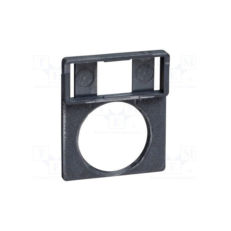 1 pcs x SCHNEIDER ELECTRIC - ZB6YD20 - Bezel without description label, 16mm, Harmony XB6