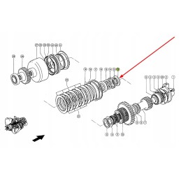 326654 0 clutch basket washer