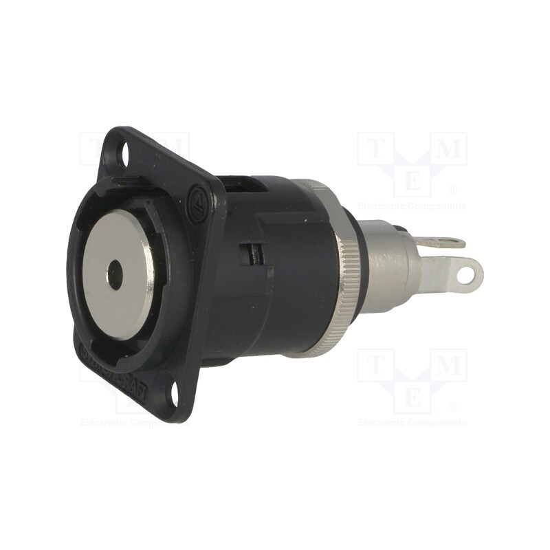 1 pcs x SWITCHCRAFT - EH35MMSSCB - Socket, Jack 3,5mm, female, stereo, ways: 3, soldering, EH, 19x24mm