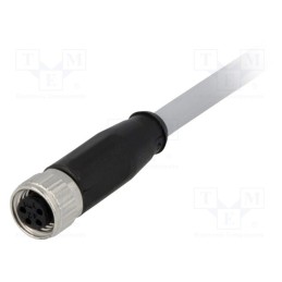 1 pcs x HARTING - 21348100481100 - Connector: M8, female, PIN: 4, straight, with lead, plug, 10m, PVC
