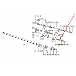 705057 01 sieve basket rocker bearing