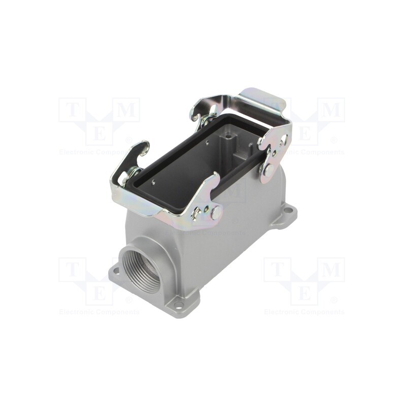 1 pcs x AMPHENOL - C14610F0166001 - Enclosure: for HDC connectors, C146, size E16, with double latch